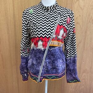 Vibrant Chevron Women's Blazer